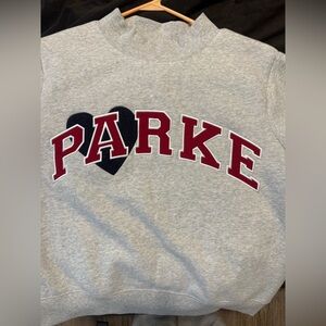 Parke Valentine’s day mockneck